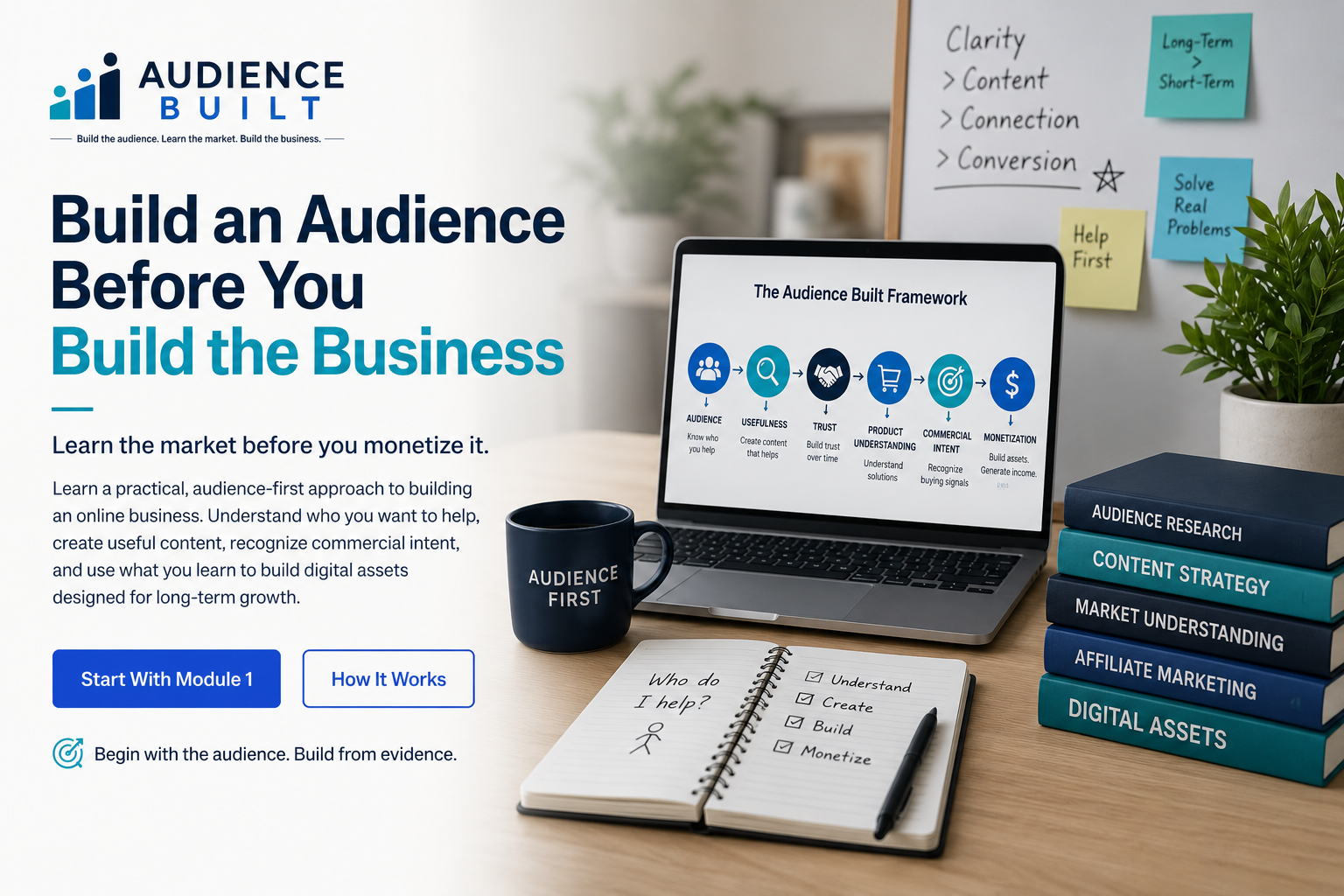Audience Built online business education